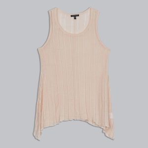 Eileen Fischer Variegated Silk Linen Tank